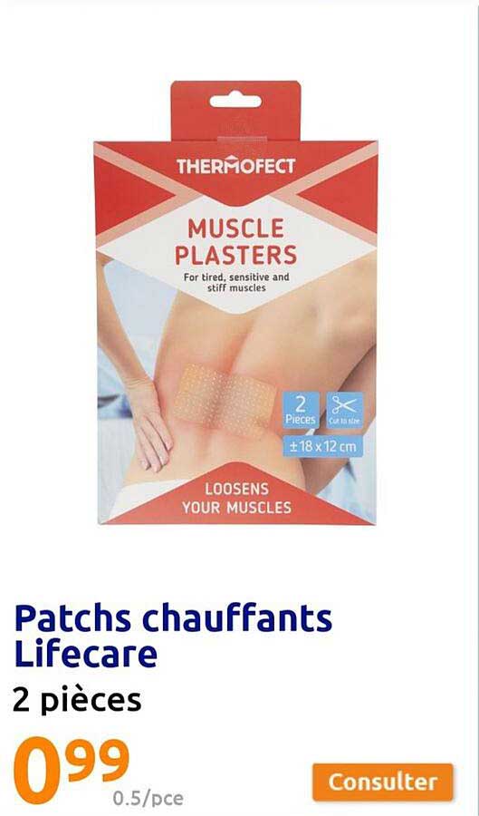 patchs chauffants lifecare