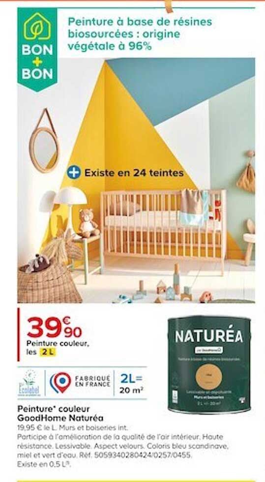 peinture couleur goodhome naturéa