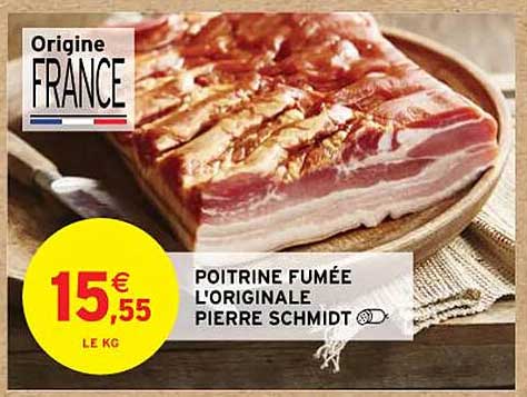 poitrine fumée l'originale pierre schmidt