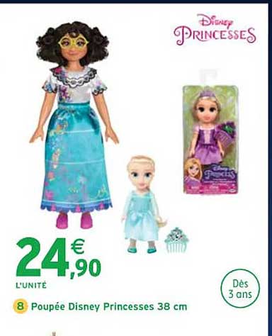Poupée Disney Princesses 38 Cm
