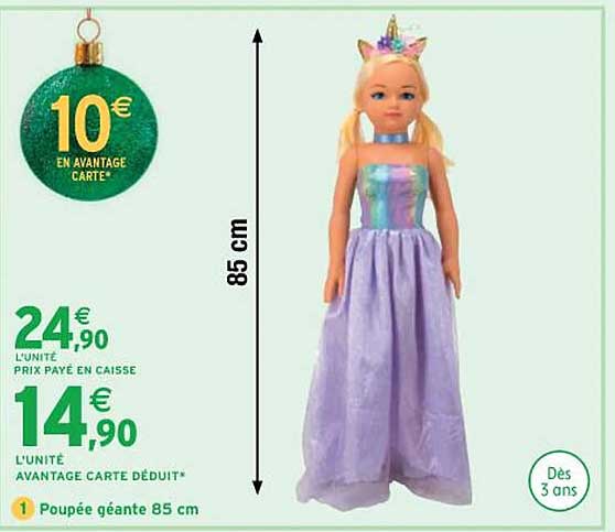 Poupée Géante 85 Cm