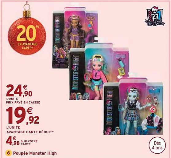 poupée monster high