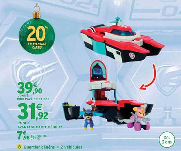 quartier général + 2 véhicules