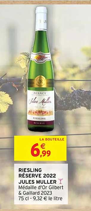 riesling réserve 2022 jules muller