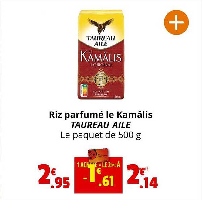 riz parfumé le kamâlis taureau aile
