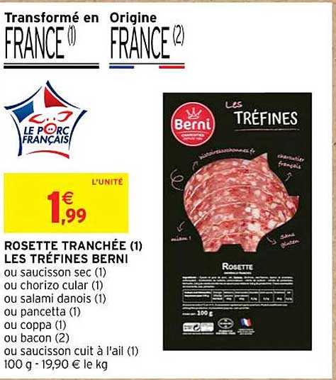 rosette tranchée  lest tréfines  berni