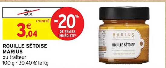 rouille sétoise marius