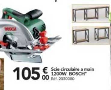 scie circulaire à main 1200w bosch