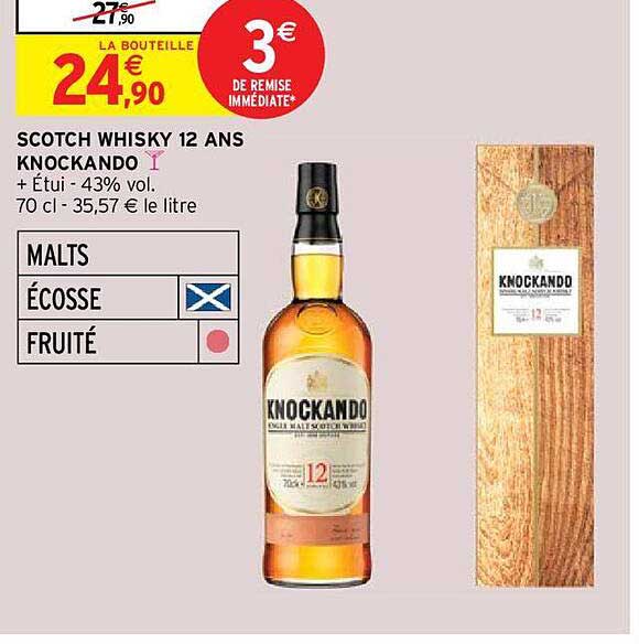 scotch whisky 12 ans knockando