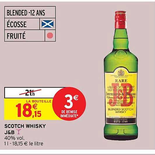 Scotch Whisky J&b