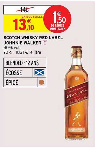 scotch whisky red label johnnie walker