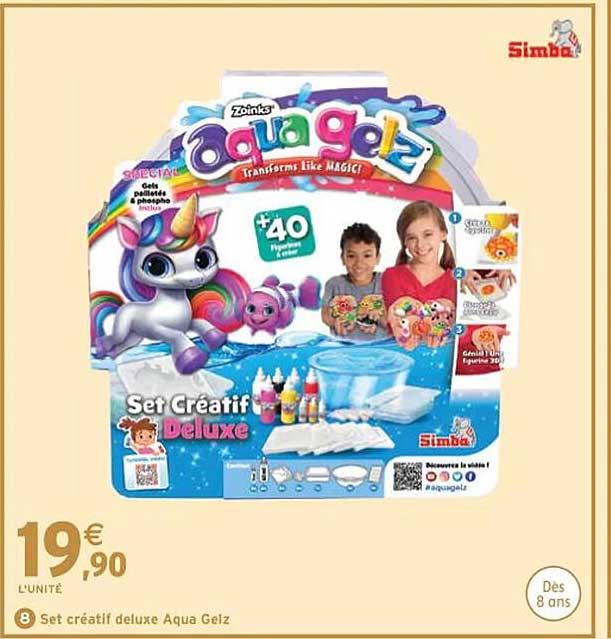 Set Créatif Deluxe Aqua Gelz