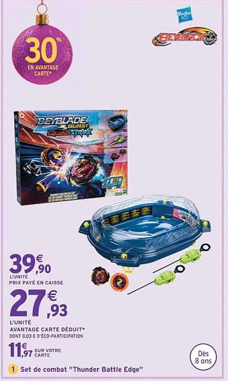 set de combat "thunder battle edge"