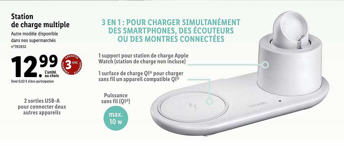 station de charge multiple