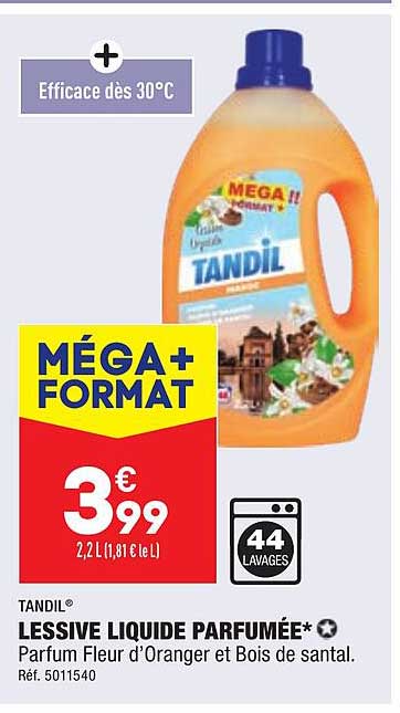 Tandil Lessive Liquide Parfumée