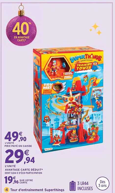 tour d'entraînement superthings