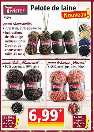 twister pelote de laine