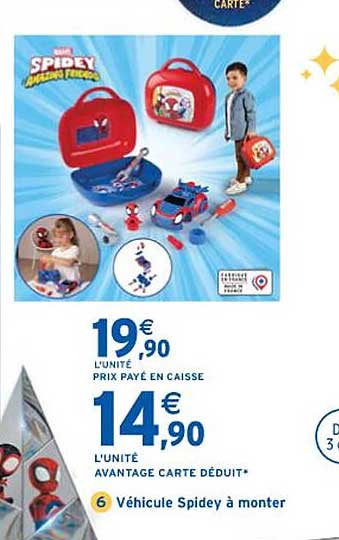 véhicules spidey à monter