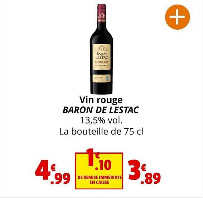 Vin Roug Baron De Lestac