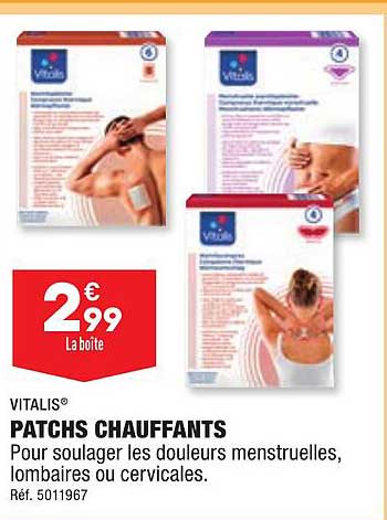 Vitalis Patchs Chauffants