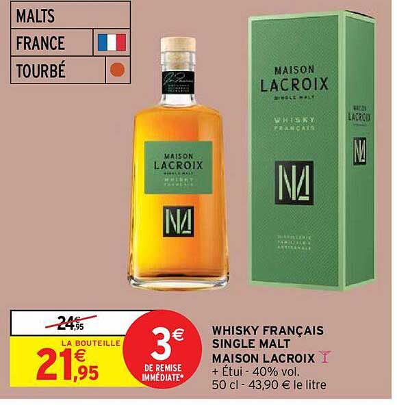 whisky français single malt maison lacroix