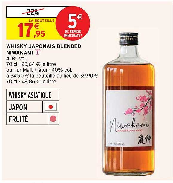 whisky japonais blended niwakami