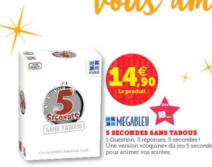 5 Secondes Sans Tabous Megableu