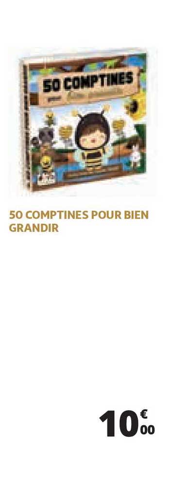 50 comptines pour bien grandir