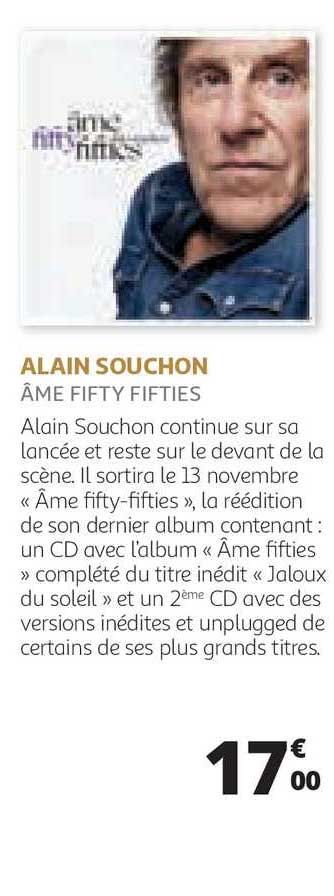 alain souchon âme fifty fifties