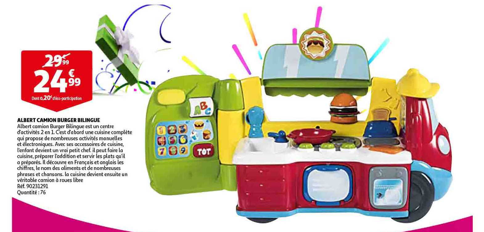 albert camion burger bilingue