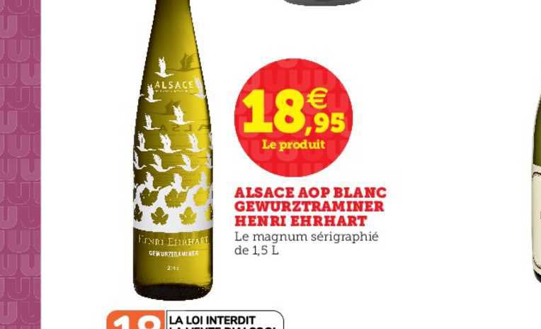 Alsace Aop Blanc Gewurztraminer Henri Ehrhart