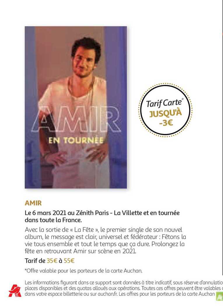 amir en tournée