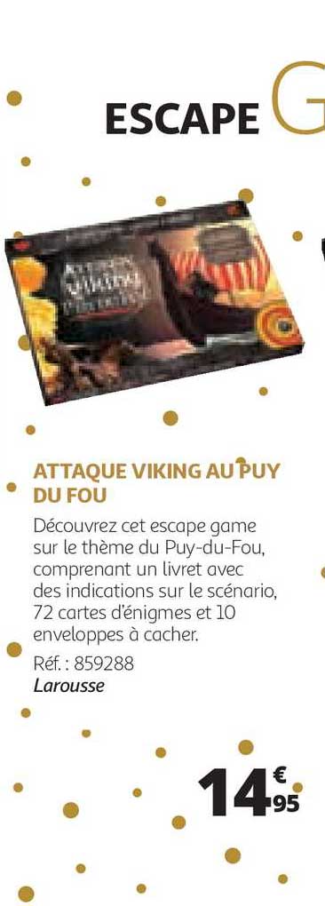 attaque viking au puy du fou