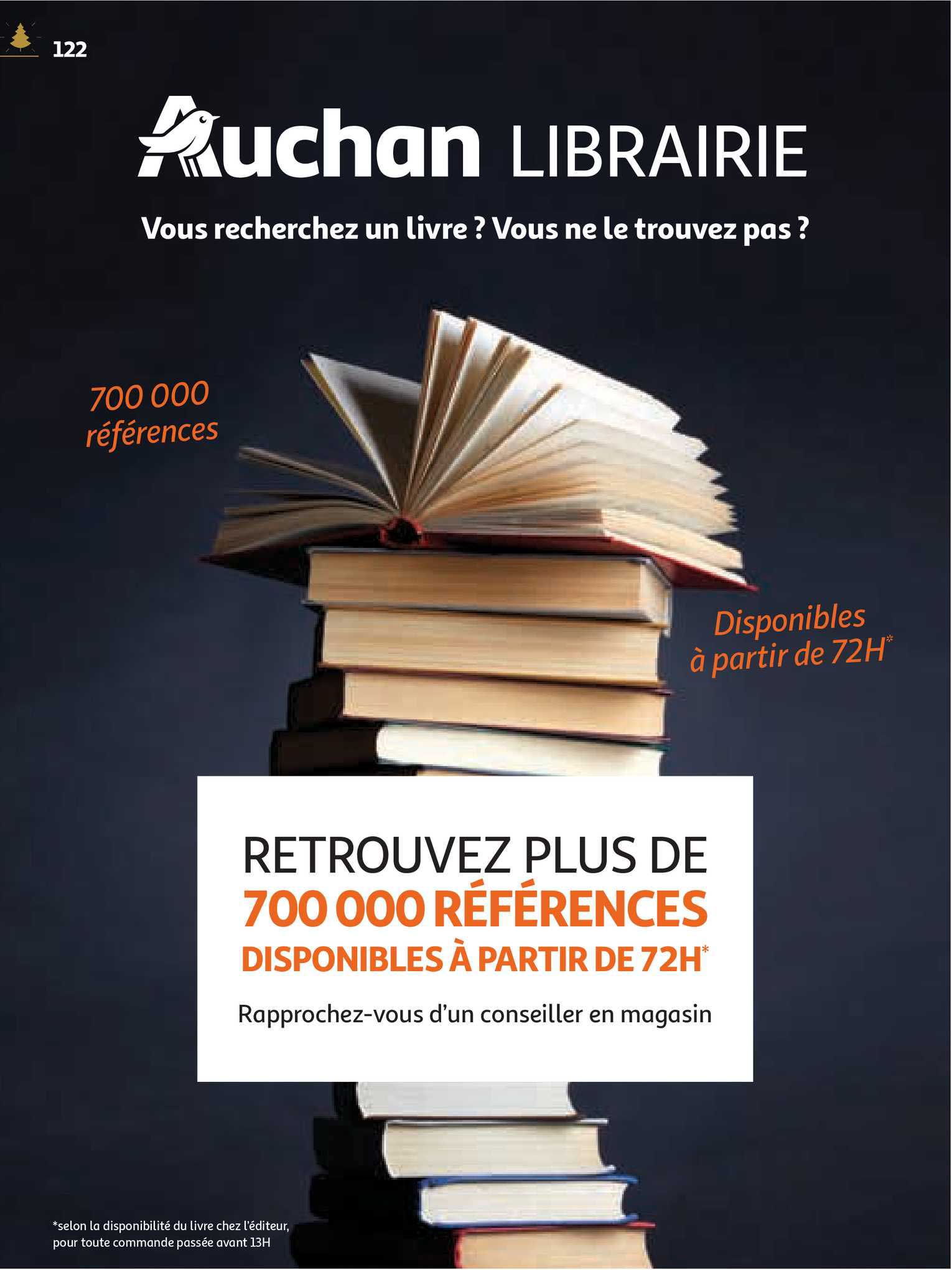 auchan librairie