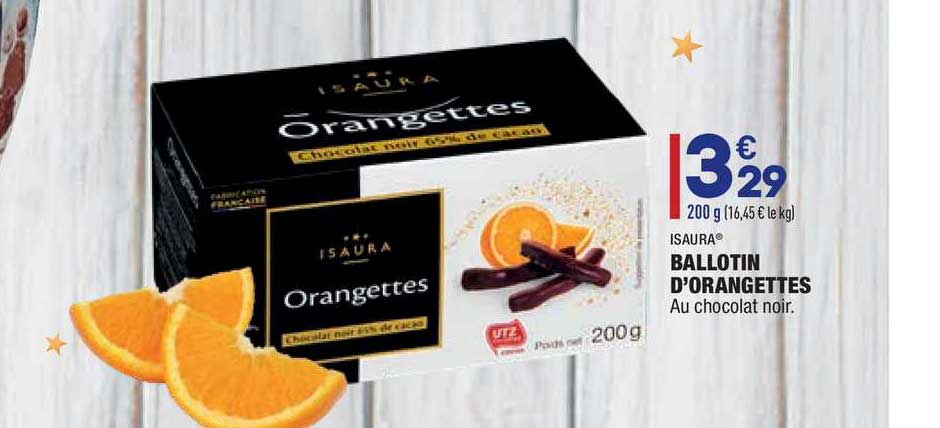 ballotin d'orangettes isaura