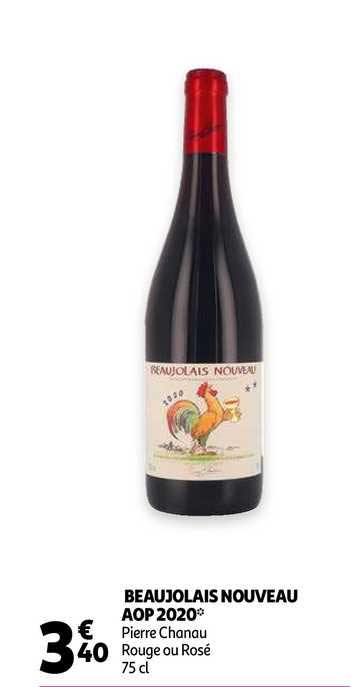 beaujolais nouveau aop 2020 pierre chanau