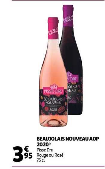 beaujolais nouveau aop 2020 pisse dru
