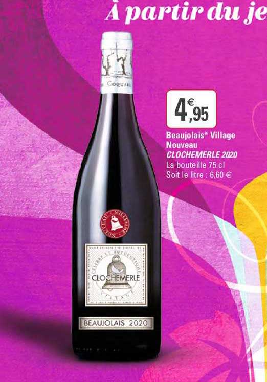 beaujolais village nouveau clochemerle 2020