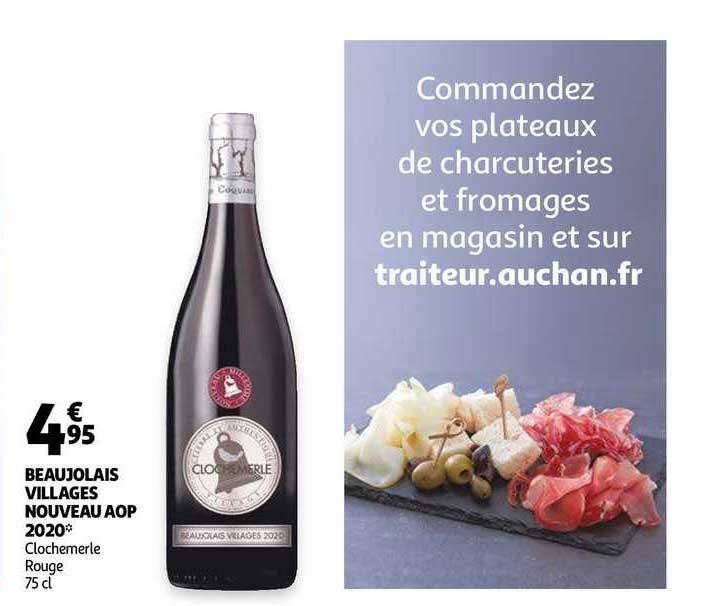 beaujolais villages nouveau aop 2020