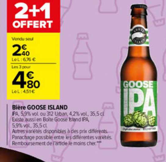 Bière Goose Island