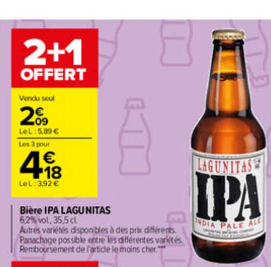 bière ipa langunitas