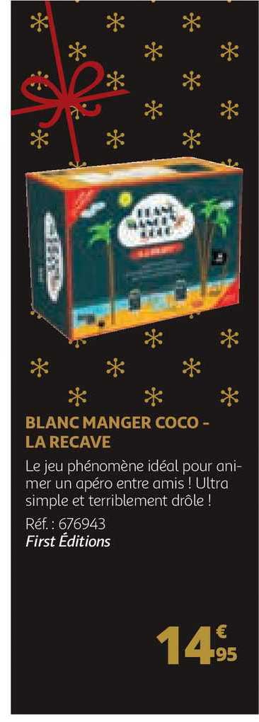 blanc manger coco - la recave