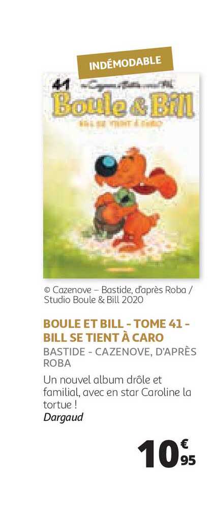 boule et bill - tome 41 - bill se tient à caro