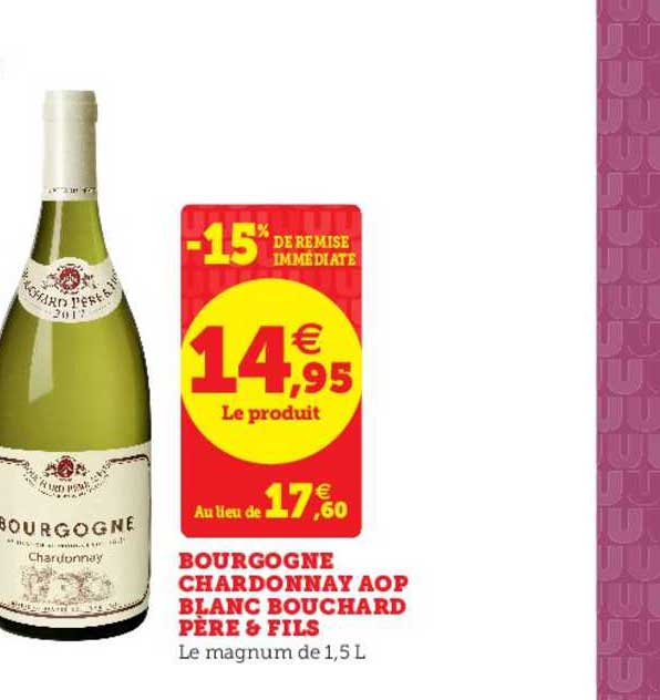 bourgogne chardonnay aop père &  fils