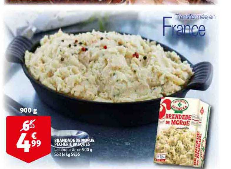 brandade de morue pêcherie basques