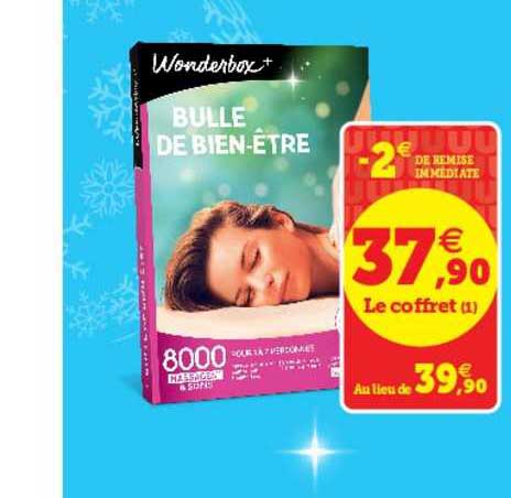 bulle de bien être wonderbox