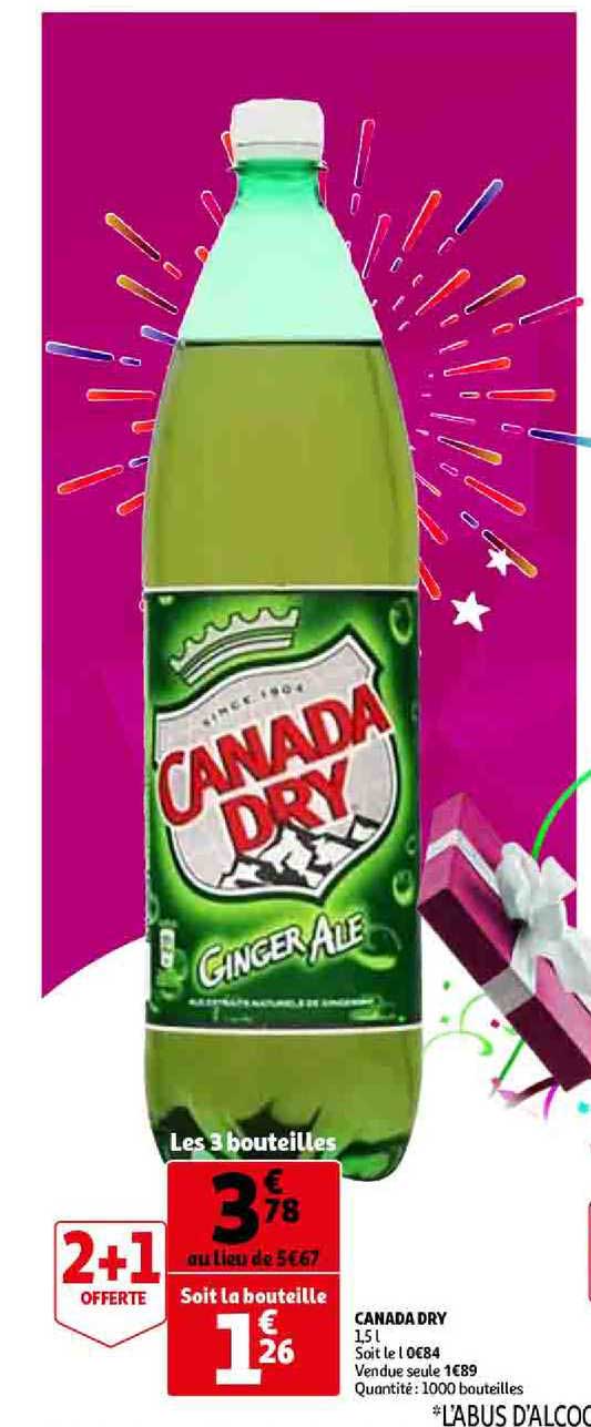 canada dry 2+1 offerte