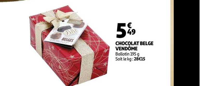 chocolat belge vendôme
