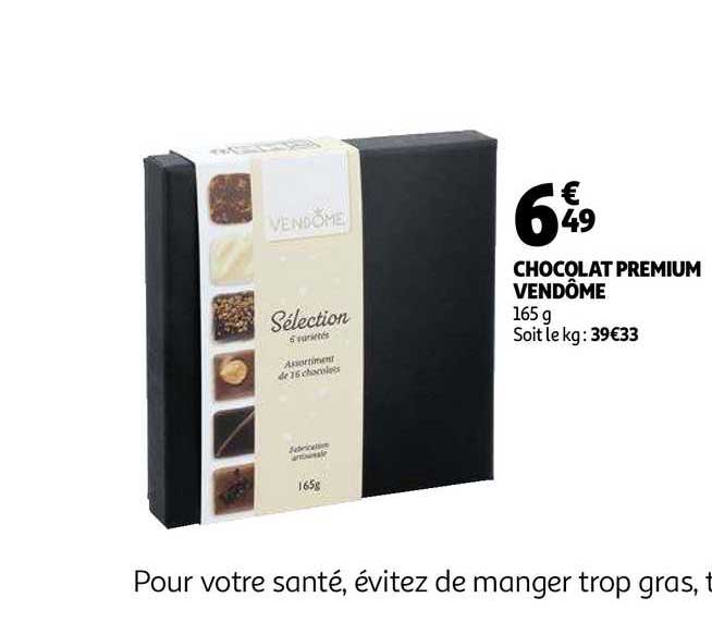 chocolat premium vendôme