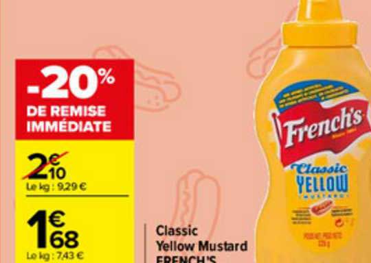 classic yellow mustard french's